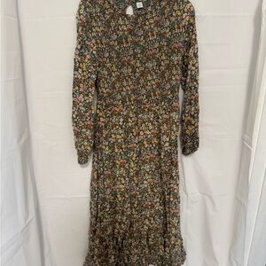 Old Navy Floral Sheath Maxi Dress